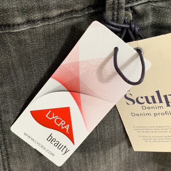 NWT 1969 Gap True Skinny Super High Rise Sculpt jeans 33 / 16 Reg - Picture 14 of 15